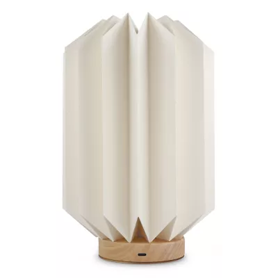 Składana papierowa lampa LED Coollux Eos, 25 cm (rozmiar skrzynki na listy) - naturalny-t (LT40728-N0094)