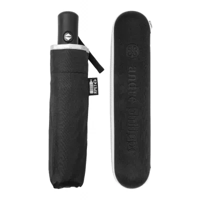 Ouragan Parasol RPET - czarny (AP800143-10)