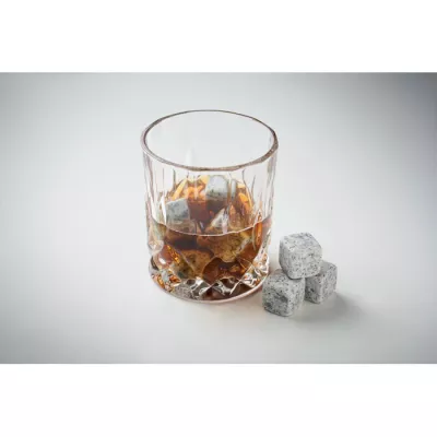 Kamienie do whisky 9 szt. w pudełku ABERDEEN - Drewna (MO2620-40)