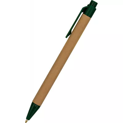 Długopis z tektury z recyklingu BRISTOL - zielony (039709)