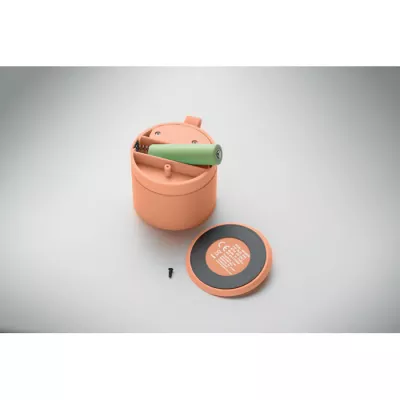 Głośnik bezprzewodowy w metalowej obudowie 3W RECAR - Pomaranczowy (MO2800-10)