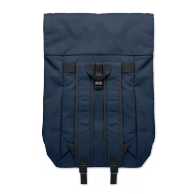 Plecak rolltop na laptop 15" z poliestru 600D IREA - Niebieski (MO2170-04)