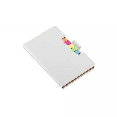 Notes z karteczkami samoprzylepnymi STIKLO A6 - biały (18224-01)