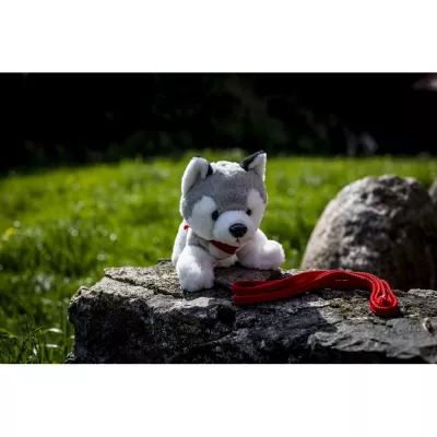 Pluszowy pies husky | Trooper - szary (HE692-19)