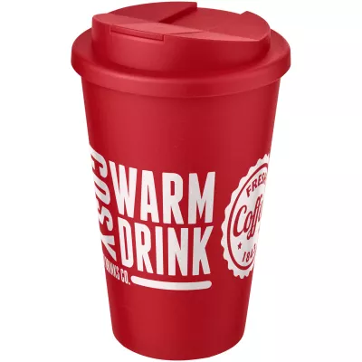 Americano® 350 ml tumbler with spill-proof lid - Czerwony (21069519)