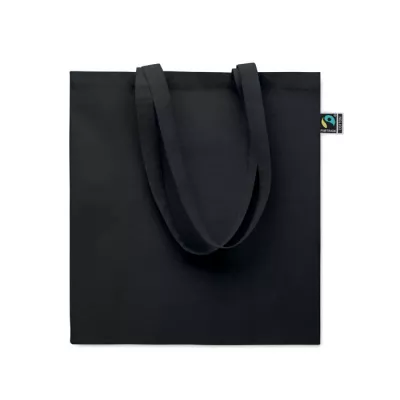 Torba Fairtrade z klinem 180 g/m² OSOLE++ COLOUR - Czarny (MO2590-03)