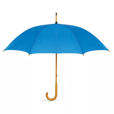 Parasol klasyczny 23" z drewnianym trzonem CALA - Niebieski (KC5132-37)