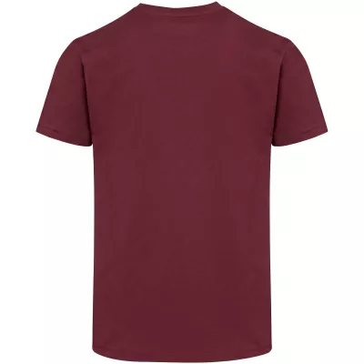 Balfour organiczna koszulka unisex o gramaturze 200 g/m² z krótkim rękawem i certyfikatem OCS - Głęboki bordowy (39557-DPBURGUN)