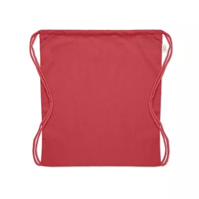 Worek z recyklingu 140 g/m² CABETRI COLOUR - Czerwony (MO2402-05)