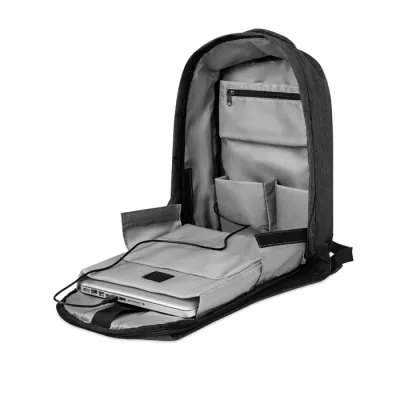 Plecak antykradzieżowy na laptopa 13" BERLIN - Czarny (MO9294-03)