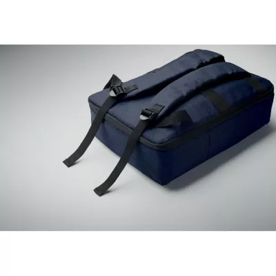 Plecak na laptop 15" z RPET LAUGAR - Francuski Granat (MO2305-85)