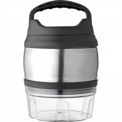 Lunch box 600 ml i 320 ml GIOIA - szary (8848907)