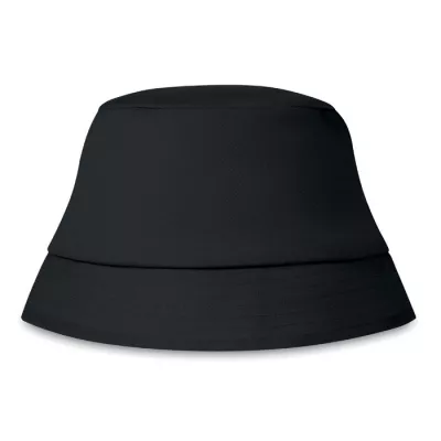 Kapelusz bucket bawełniany 160 g/m² BILGOLA - Czarny (KC1350-03)