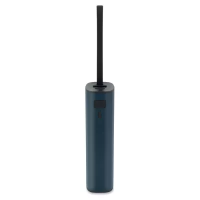 Powerbank aluminiowy 5000 mAh z kablem USB-C POWERTUBE - Francuski Granat (MO3144-85)