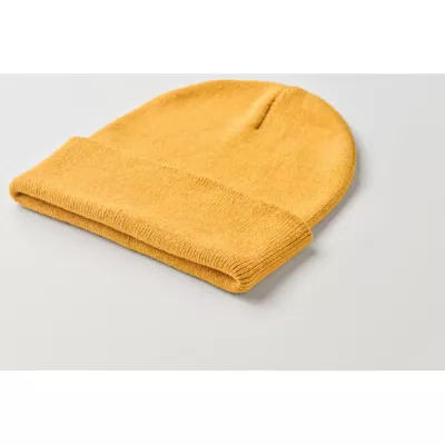 Czapka zimowa unisex z mankietem BEANIX - Zólty (MO2705-08)