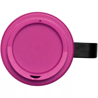 Kubek termiczny z serii Brite-Americano Grande o pojemności 350 ml - Czarny-Różowy (21000621)