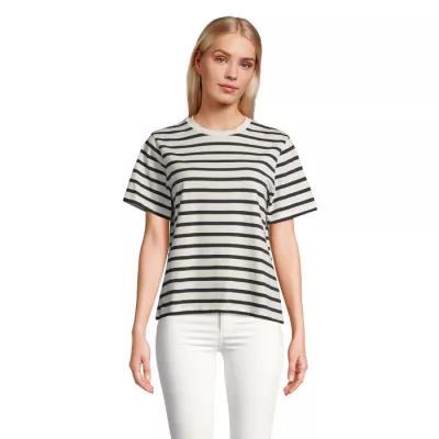 Koszulka damska organiczna Sol's LEGEND WOMEN - Off White| Navy (S04776-AZ)