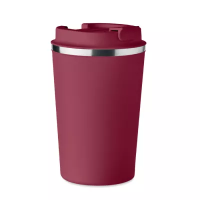 Kubek termiczny ze stali 350 ml BRACE - Burgund (MO6276-02)