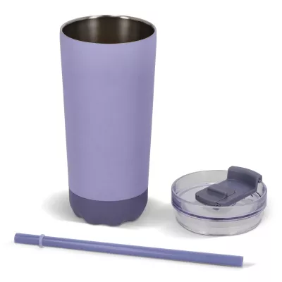 Kubek termiczny InSideOut ze stali nierdzewnej o podwójnych ściankach, 600 ml - liliowy (LT57017-N0071)