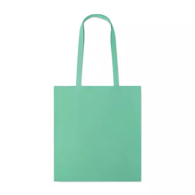 Torba bawełniana 38x42 cm 140 g/m² COTTONEL COLOUR + - Miętowy Zielony (MO9268-77)