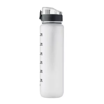 Butelka sportowa RPET 1000 ml ISFORDEN MARK - Przezroczysty Bialy (MO2672-26)