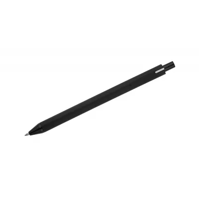 Długopis z powłoką soft touch FULKO - czarny (19829-02)