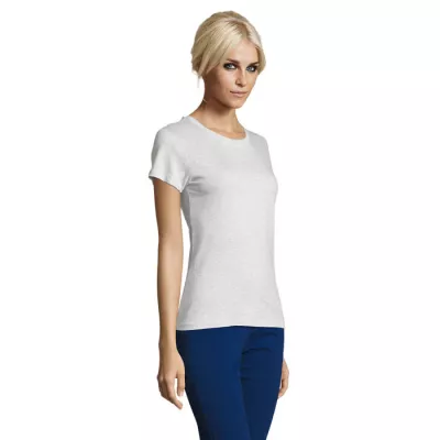 Koszulka damska dopasowana 150 g/m² Sol's REGENT WOMEN - Popiól (S01825-AS)