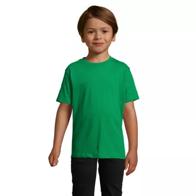 Koszulka dziecięca 190 g/m² Sol's IMPERIAL KIDS - Zielony (S11770-KG)