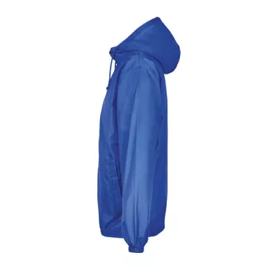 Wiatrówka unisex wodoodporna z kapturem Sol's SHIELD - Niebieski (S04758-RB)