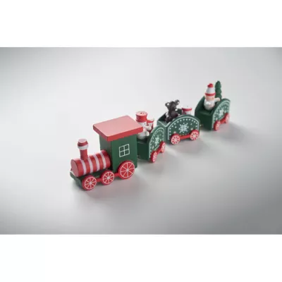 Pociąg świąteczny z MDF JUNA - Mieszany (CX1559-00)