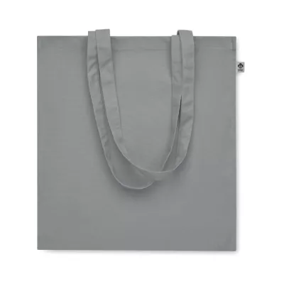 Torba z bawełny organicznej 220 g/m² BENTE COLOUR - Szary (MO2197-07)