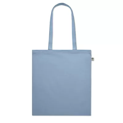 Torba na zakupy z bawełny organicznej 180 g/m² ONEL - Baby Blue (MO6711-66)