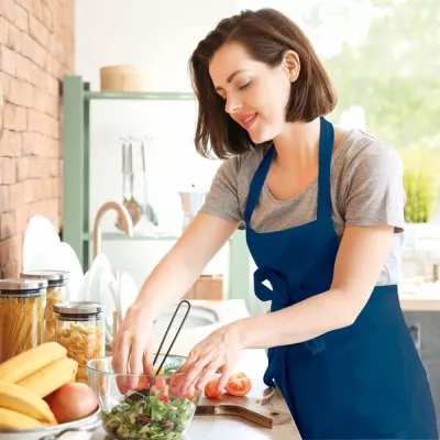 Fartuch kelnerski GRILLMEISTER 170g/m² - granatowy (066444)