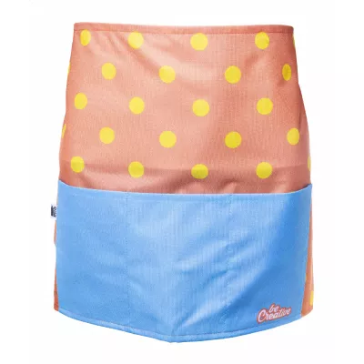 CreaChef Serve personalizowany fartuch kelnerski RPET - biały (AP716916)