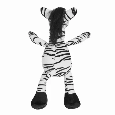 Pluszowa zebra LORENZO - biały, czarny (56-0502077)