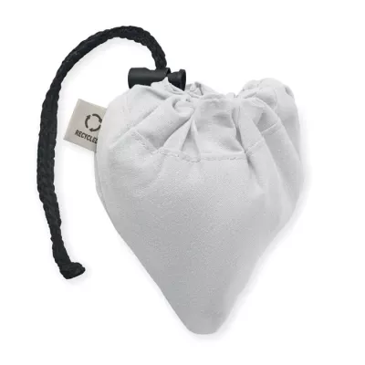 Torba składana z recyklingu 140 g/m² CARRIE COLOUR - Bialy (MO2487-06)