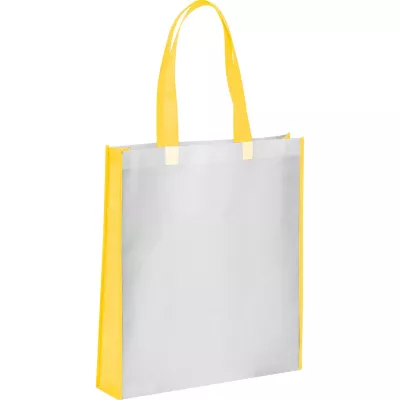 Torba non-woven 75g/m2 WALES - żółty (563708)