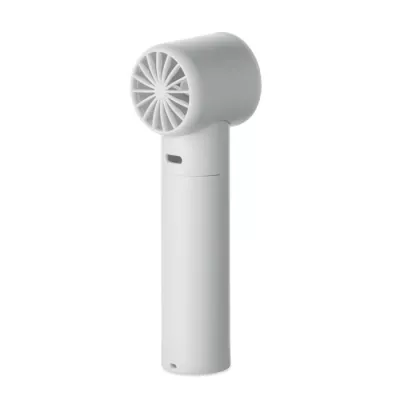 Mini wentylator ręczny z wyświetlaczem 2600 mAh GLACI - Bialy (MO2780-06)