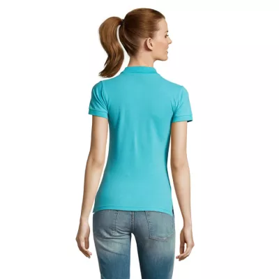 Koszulka polo damska piqué 170 g/m² Sol's PASSION - Niebieski Atol (S11338-AL)