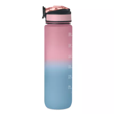 Butelka sportowa RPET 1000 ml ze słomką ACTIVATE - Dziecięcy Róż (MO2489-11)