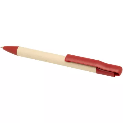 Liliana długopis z papieru trzcinowego (niebieski tusz) - Brick (10798332)