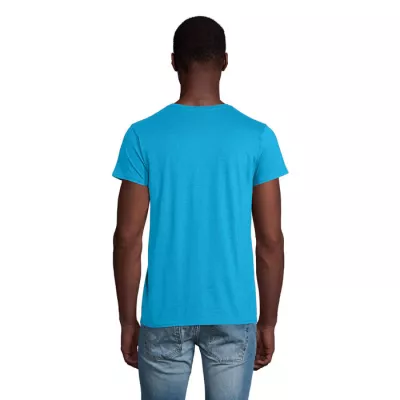 Koszulka męska organiczna 175 g/m² Sol's PIONEER MEN - Aqua (S03565-AQ)