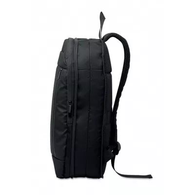 Plecak na laptop 16" rozszerzany z RPET XPANDA - Czarny (MO2753-03)