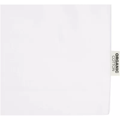 Odisha organiczna torba na zakupy z certyfikatem OCS o gramaturze 180 g/m² z pełnym dnem, 14 l  - Biały (12078301)