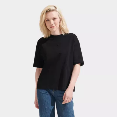 Koszulka damska oversize 180 g/m² Sol's BOXY WOMEN - Deep Black (S03807-DB)