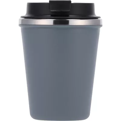 Kubek termiczny 350 ml z powłoką z recyklingu METODY - szary (8496207)