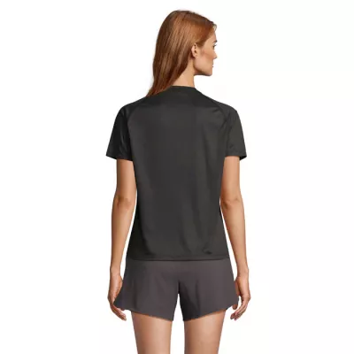 Koszulka sportowa damska Sol's VORTEX WOMEN - Czarny (S04788-BK)