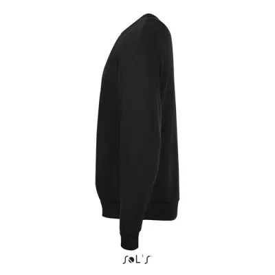 Bluza męska z okrągłym dekoltem 260 g/m² Sol's SPIDER - Czarny (S01168-BK)