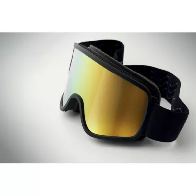 Gogle narciarskie UV400 lustrzane NISEKO - Pomaranczowy (MO3194-10)