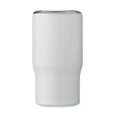 Kubek termiczny ze stali z recyklingu 350 ml TUMBOO - Bialy (MO2499-06)